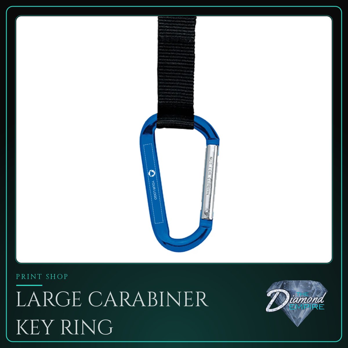 Large Carabiner Key Ring