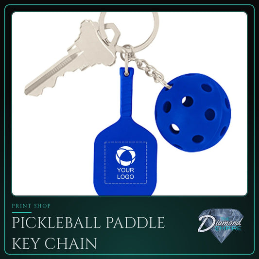 Pickleball Paddle Key Chain