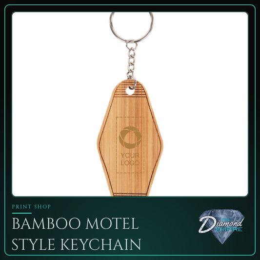 Bamboo Motel Style Keychain