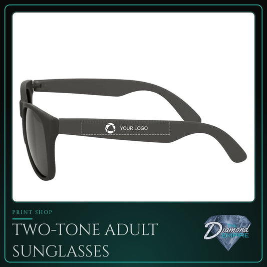 Two-Tone Adult Sunglasses