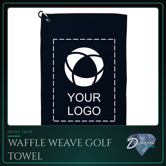 Waffle Weave Golf Towel