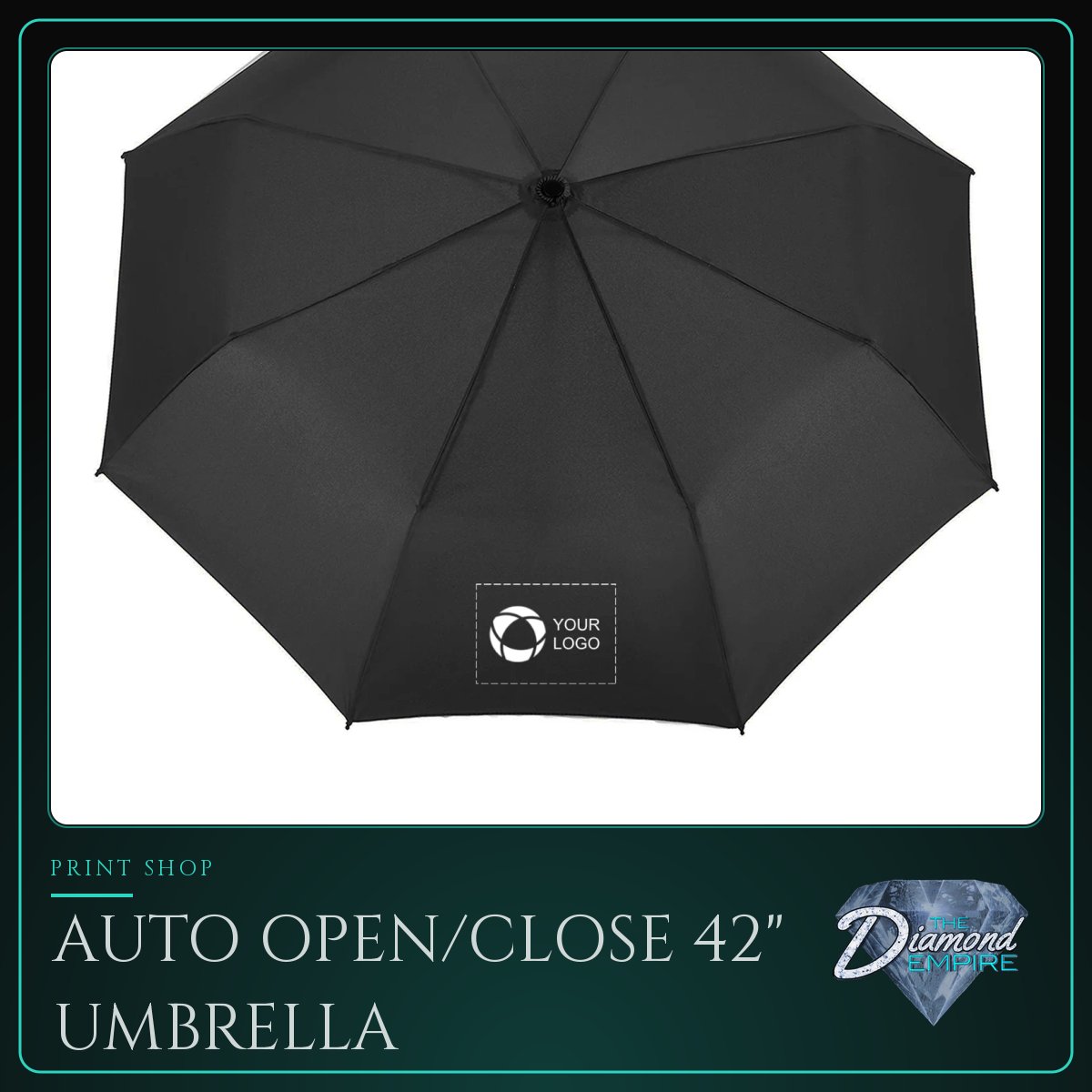 Auto Open/Close 42" Umbrella