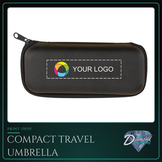 Compact Travel Umbrella with Case
