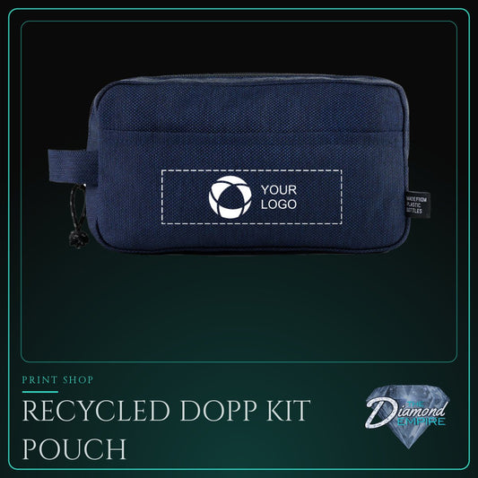 Recycled Dopp Kit Pouch