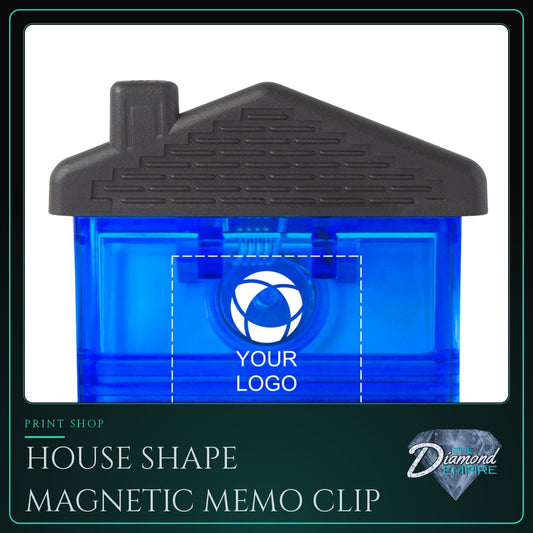 House Shape Magnetic Memo Clip