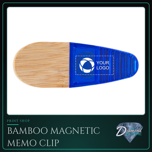 Bamboo Magnetic Memo Clip