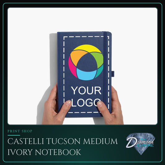 Castelli Tucson Medium Ivory Notebook