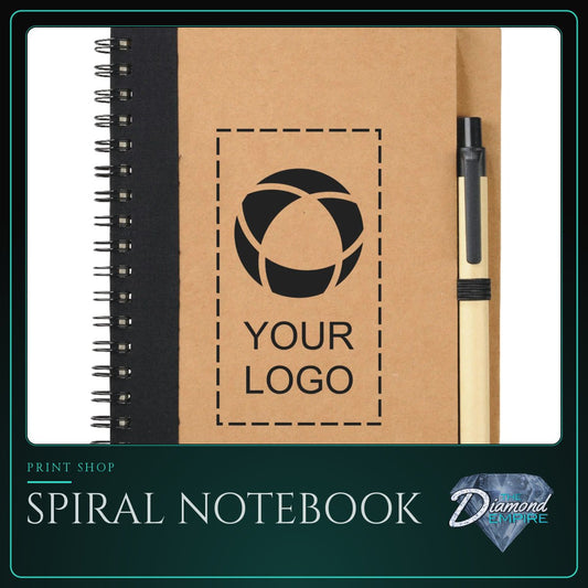 Spiral Notebook with Pen