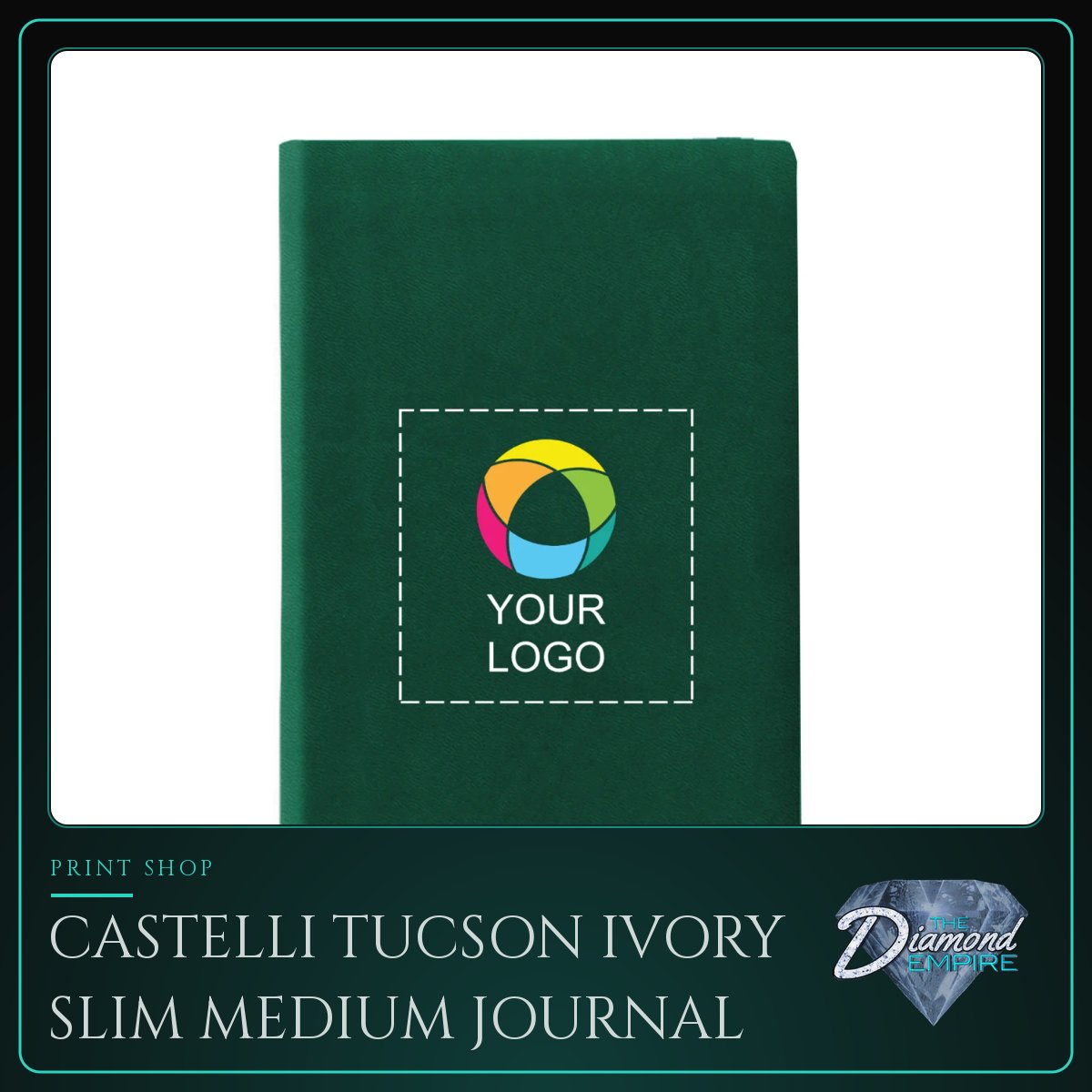 Castelli Tucson Ivory Slim Medium Journal