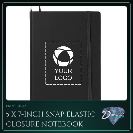 5 x 7-Inch Snap Elastic Closure Notebook