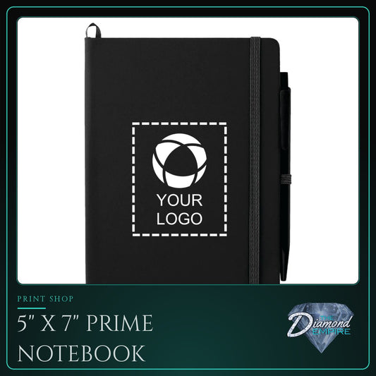 5" x 7" Prime Notebook With Pen
