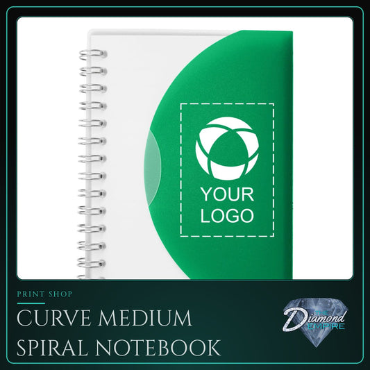 Curve Medium Spiral Notebook