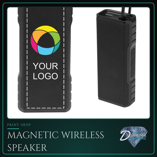 Magnetic Wireless Speaker – 1800 mAh