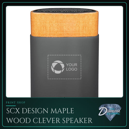 SCX Design Maple Wood Clever Speaker – 5 W