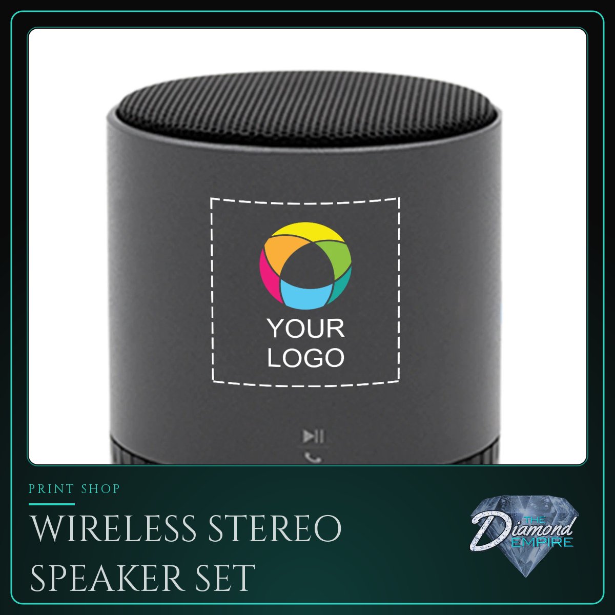 Wireless Stereo Speaker Set