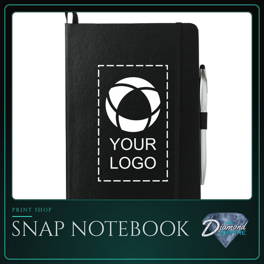 Snap Notebook with Pen-Stylus