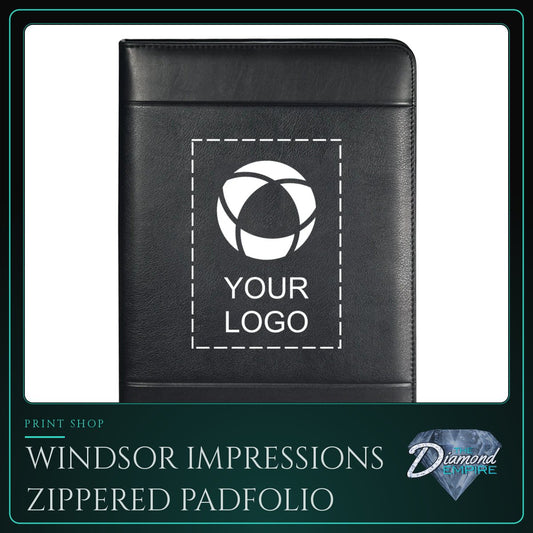 Windsor Impressions Zippered Padfolio