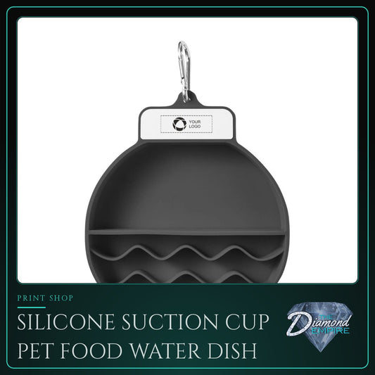 Silicone Suction Cup Pet Food Water Dish
