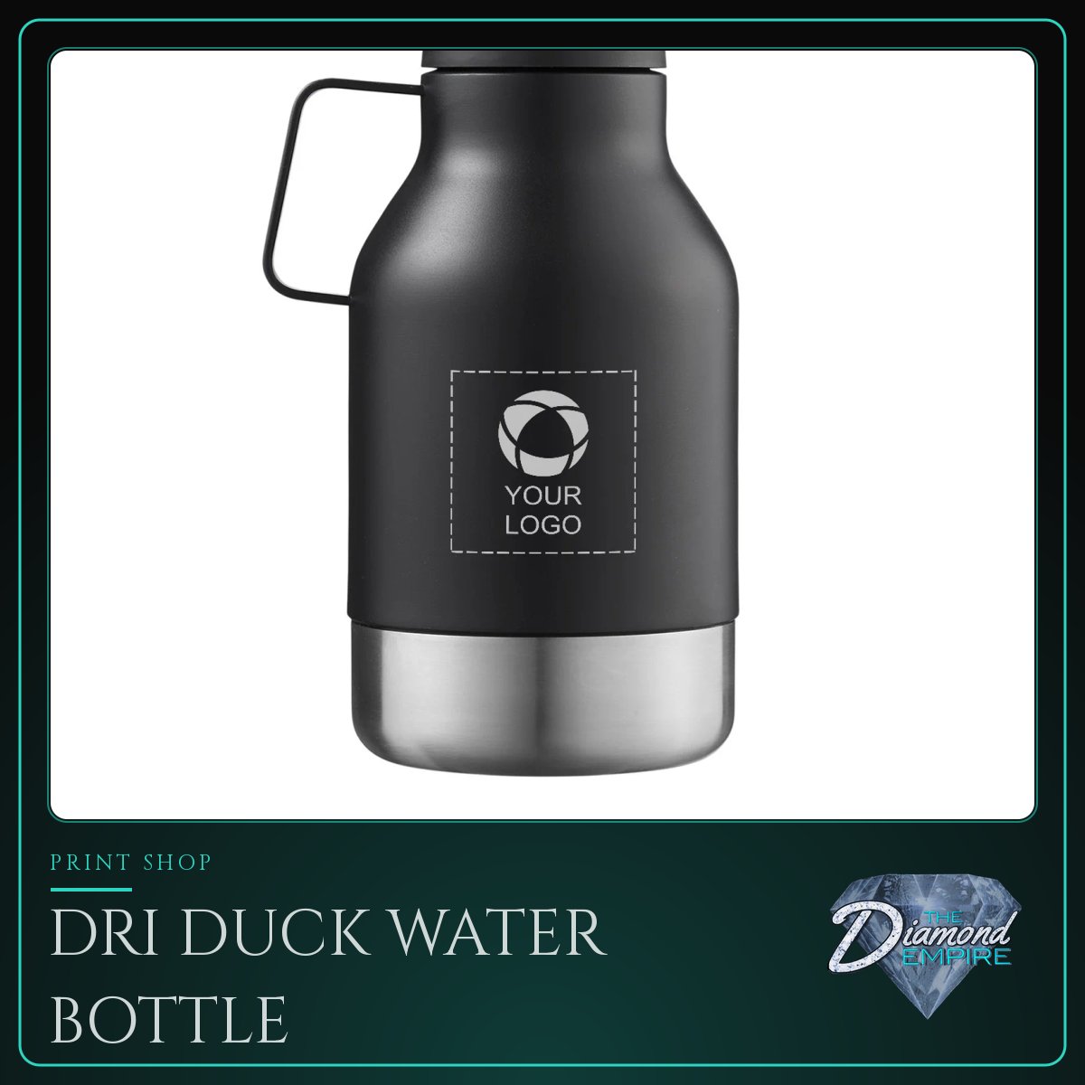 Dri Duck Water Bottle With Pet Bowl – 32 oz
