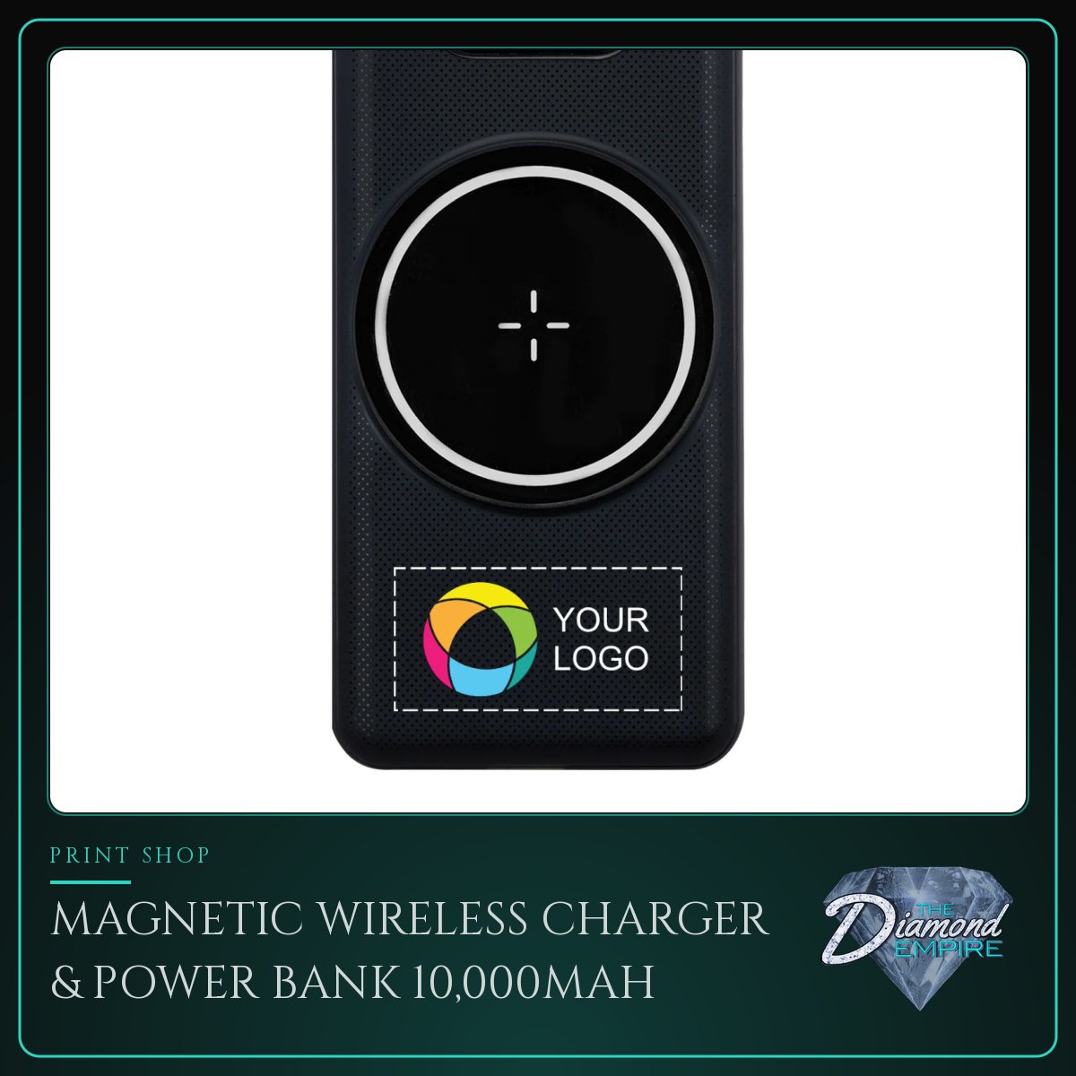 Magnetic Wireless Charger & Power Bank 10,000mAh