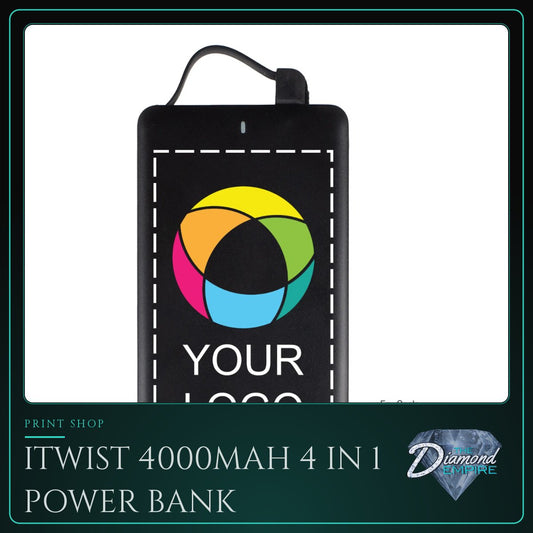 iTwist 4000mAh 4 in 1 Power Bank