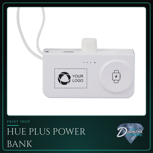 Hue Plus Power Bank with iWatch Charger – 5,000 mAh