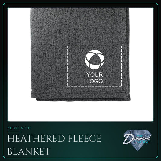 Heathered Fleece Blanket
