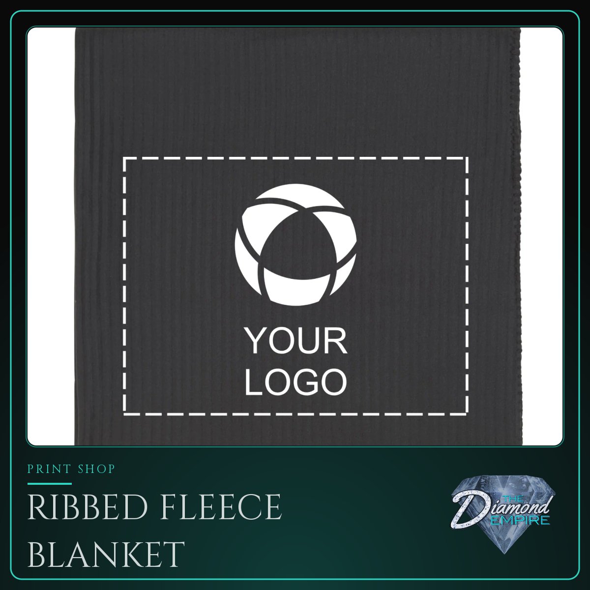 Ribbed Fleece Blanket