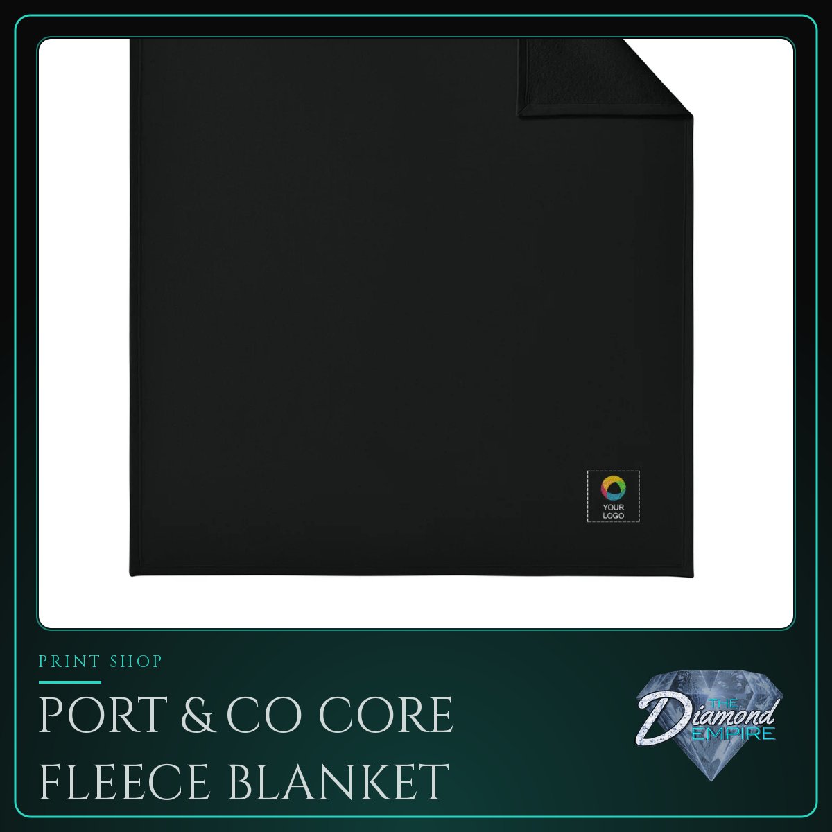 Port & Co Core Fleece Blanket