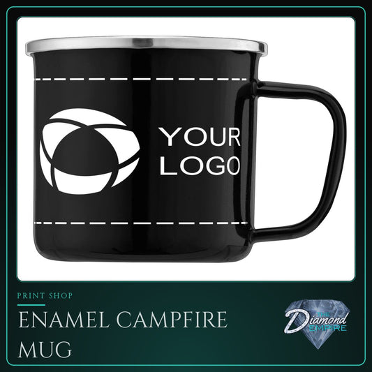 Enamel Campfire Mug – 13 oz.