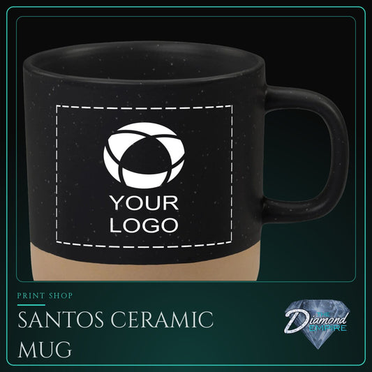 Santos Ceramic Mug – 12 oz.