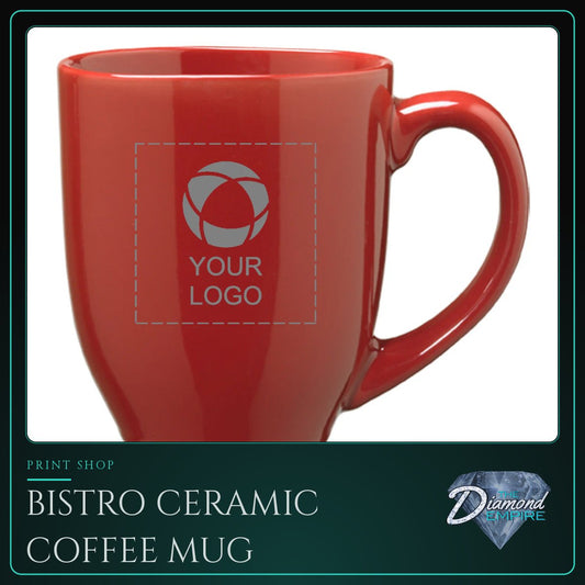 Bistro Ceramic Coffee Mug – 16 oz.