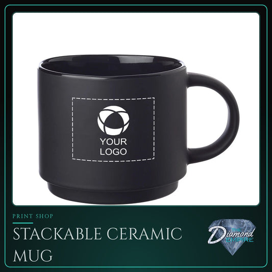 Stackable Ceramic Mug – 14 oz.