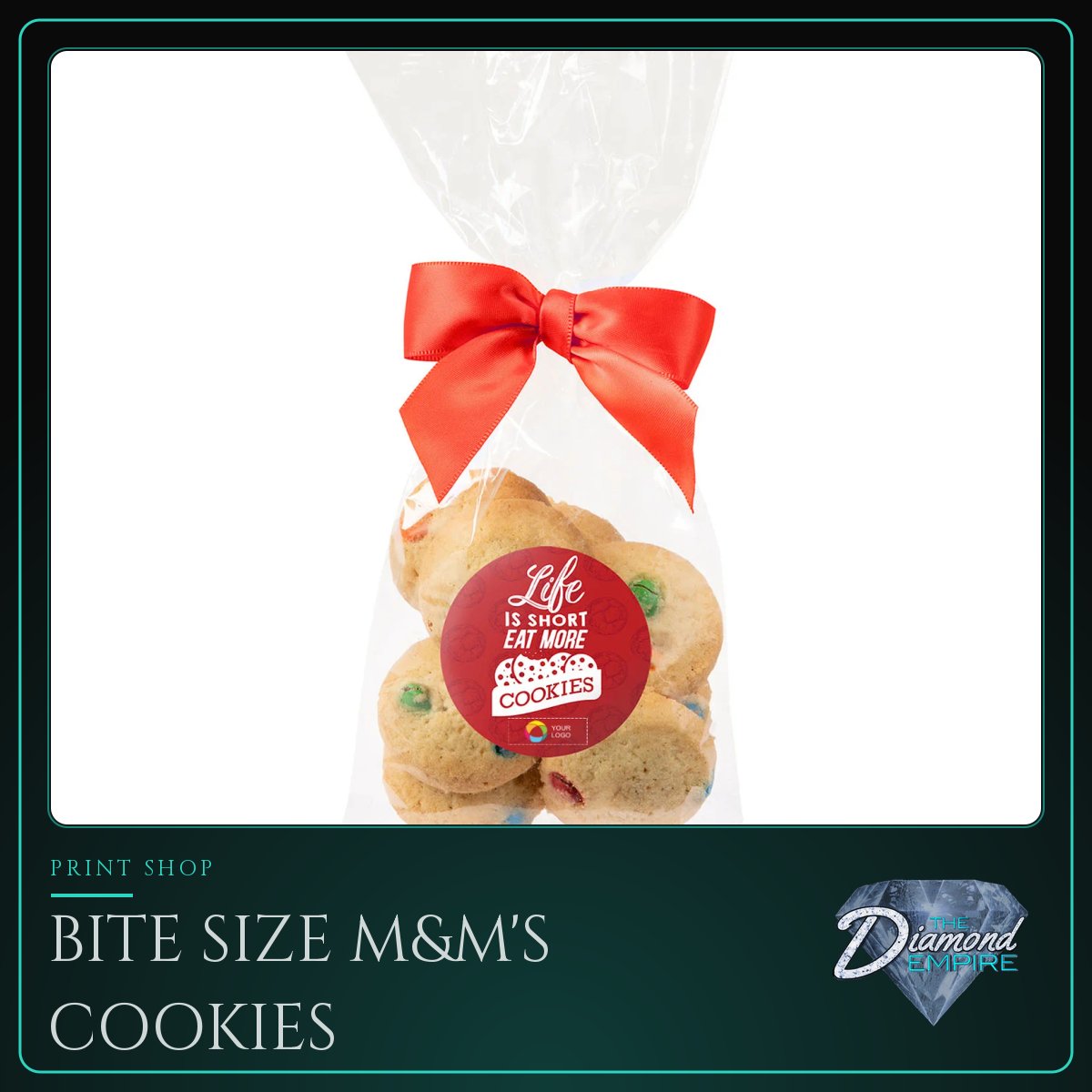 Bite Size M&M's Cookies