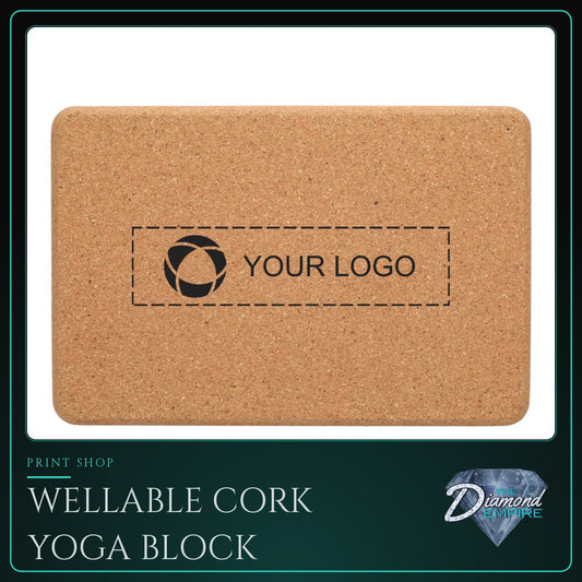 Wellable Cork Yoga Block