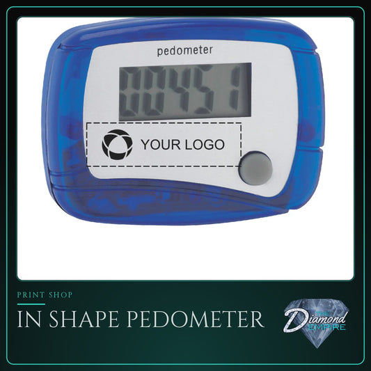 In Shape Pedometer with Belt Clip