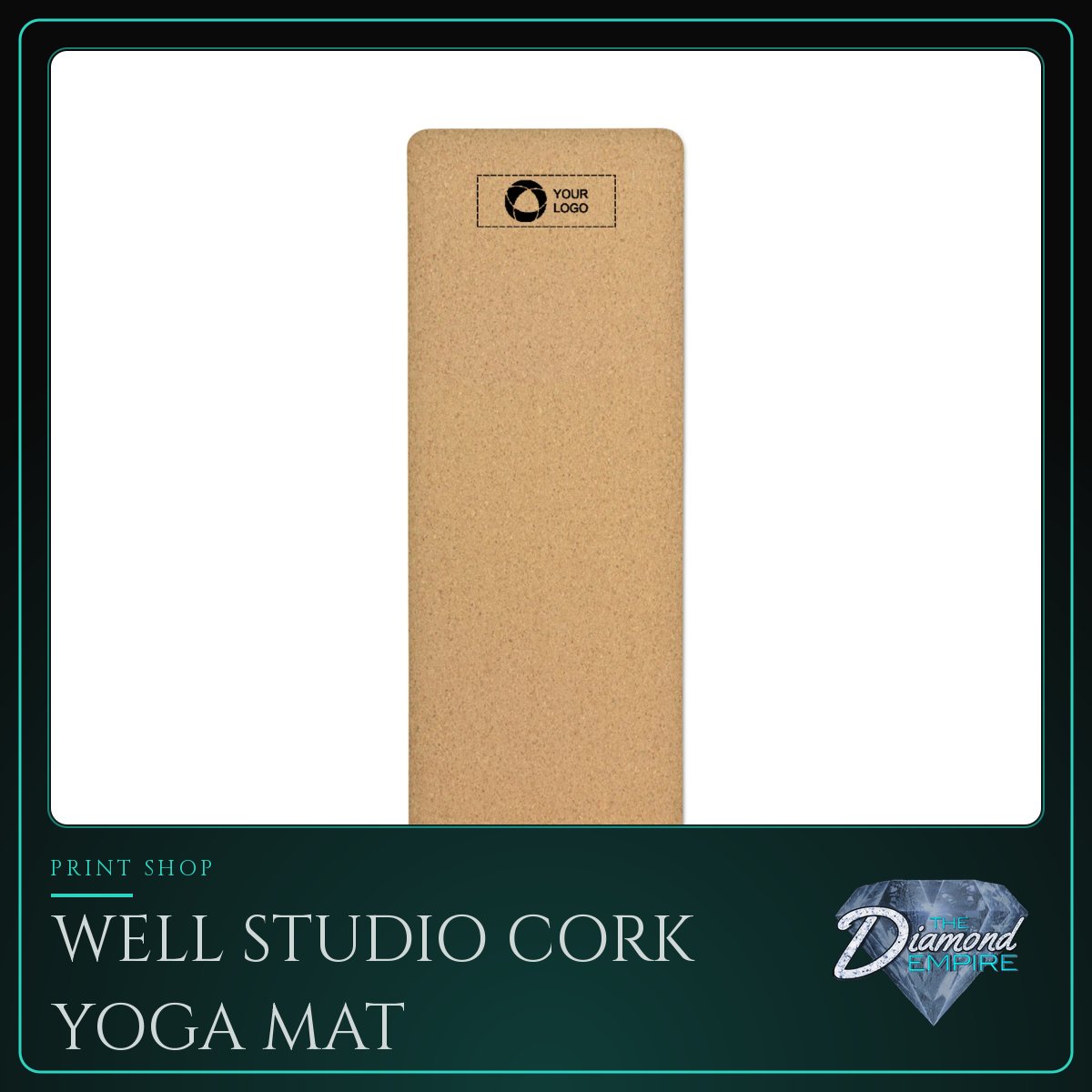 Well Studio Cork Yoga Mat