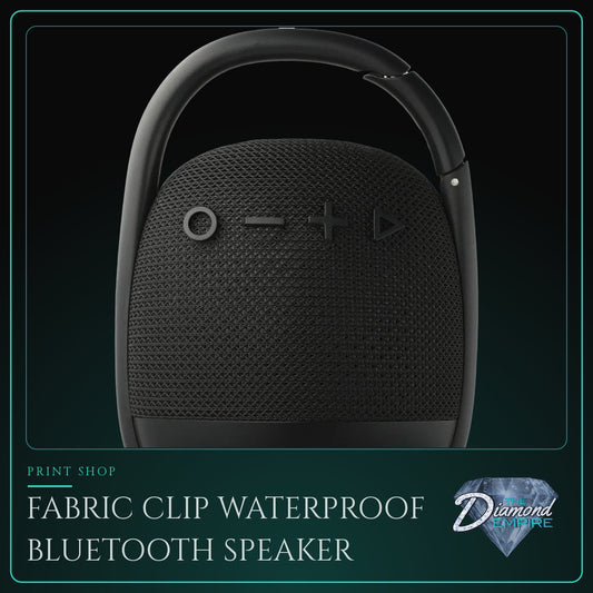 Fabric Clip Waterproof Bluetooth Speaker