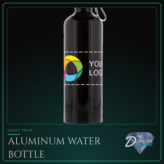 Aluminum Water Bottle with Carabiner – 26 oz.