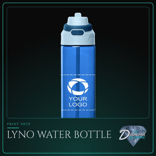 Lyno Water Bottle with Straw – 28 oz.