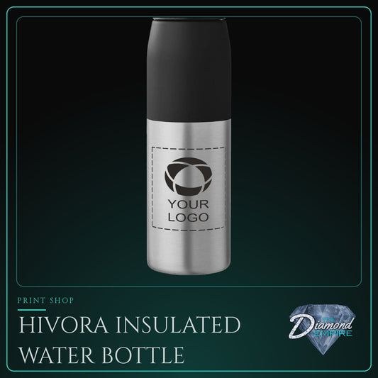 Hivora Insulated Water Bottle with Twist Lid – 22 oz.