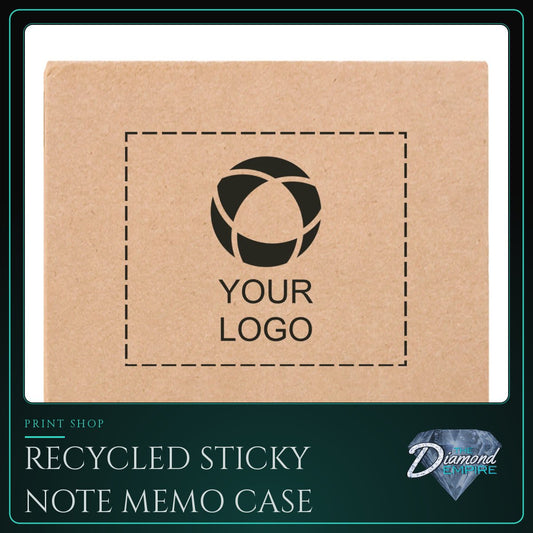 Recycled Sticky Note Memo Case
