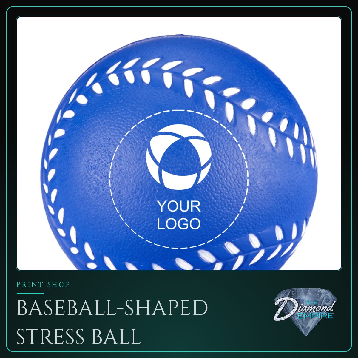 Baseball-Shaped Stress Ball