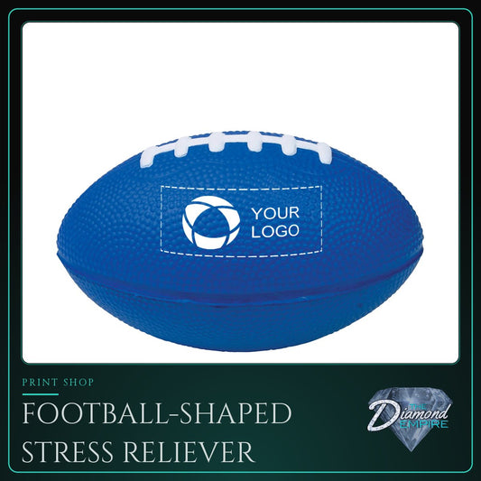 Football-Shaped Stress Reliever – "5