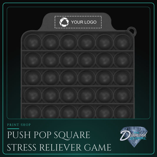Push Pop Square Stress Reliever Game