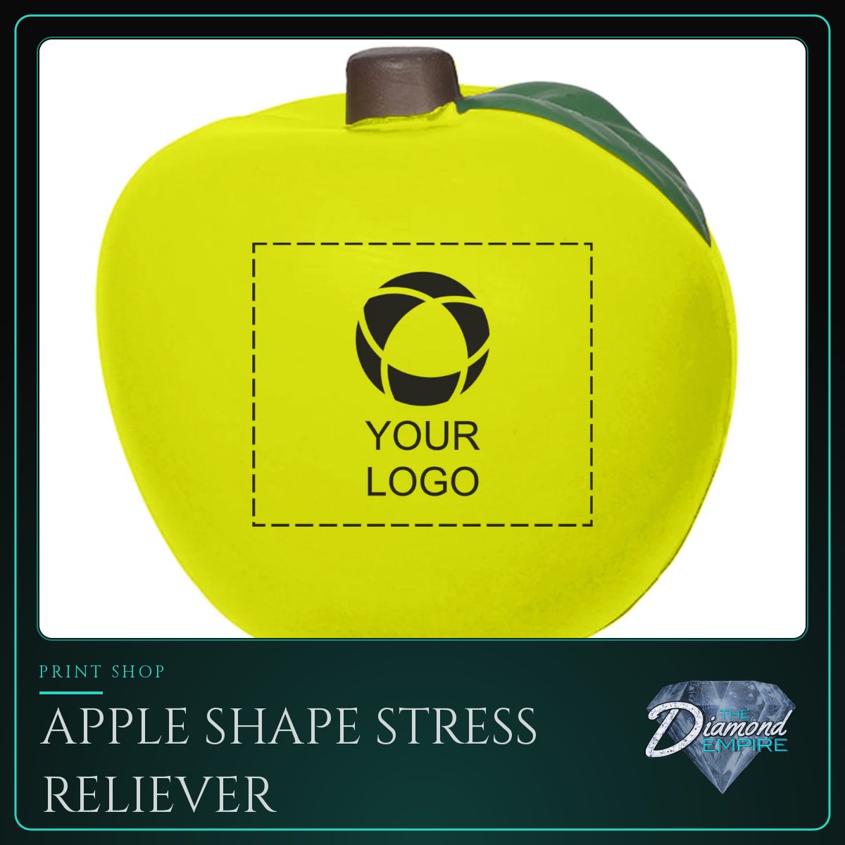 Apple Shape Stress Reliever