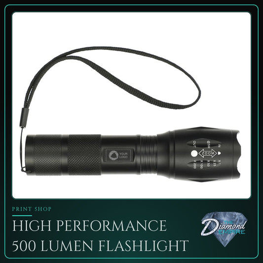 High Performance 500 Lumen Flashlight