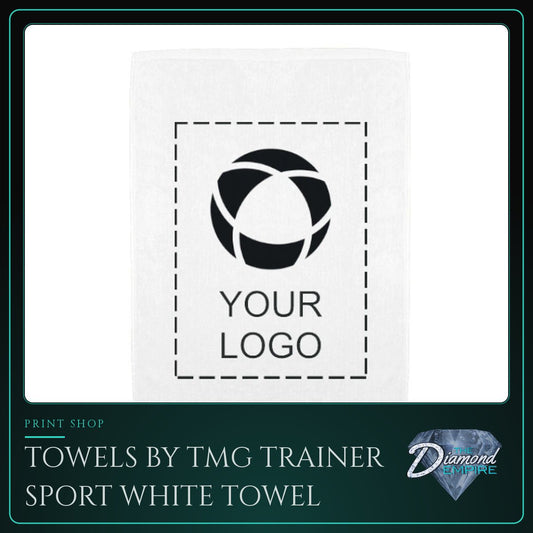 Towels by TMG Trainer Sport White Towel
