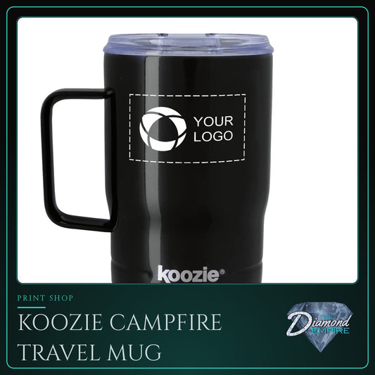 Koozie Campfire Travel Mug – 13 oz.