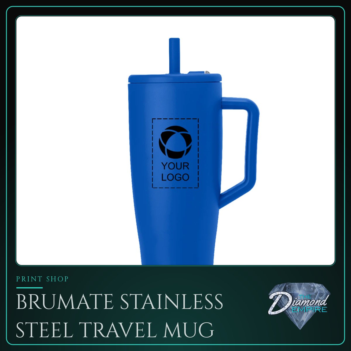 BruMate Stainless Steel Travel Mug – 40 oz.
